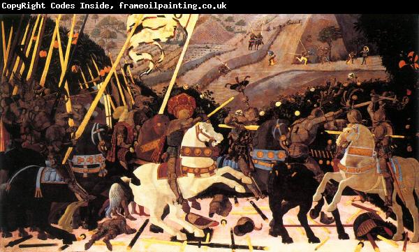 UCCELLO, Paolo Niccol da Tolentino Leads the Florentine Troops w